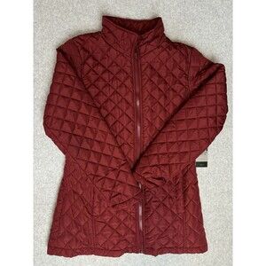 Johnathan‎ Martin Collection for her Jacket - Size Small - Coat Red Burgundy